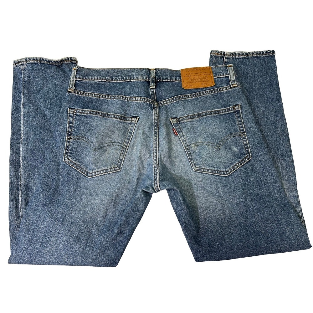 Levi's Premium 502 Regular Taper Jeans Blue Sz 30